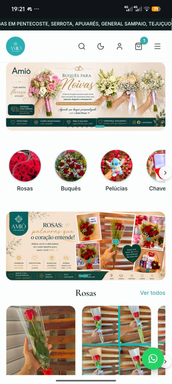 Site criado na SystemMax — Amiô Flores